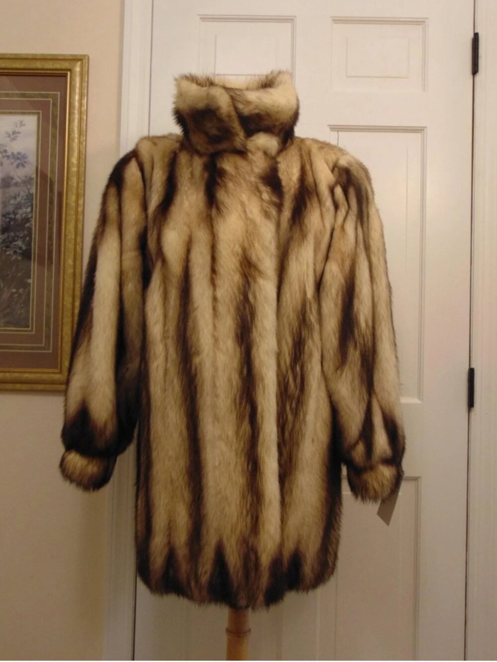 Vintage Fitch Fur Jacket: Ballerina Sleeves, Hornes Department Store